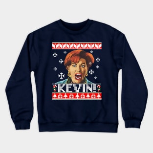 Kevin scream ugly Christmas Crewneck Sweatshirt